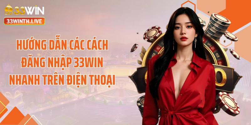 Hướng dẫn các cách đăng nhập 33WIN nhanh trên điện thoại