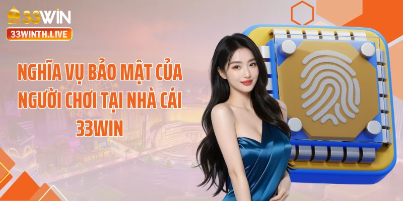 Nghĩa vụ bảo mật của người chơi tại nhà cái 33WIN